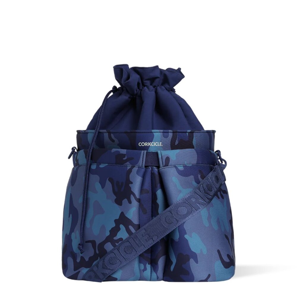 CORKCICLE Beverage Bucket Cooler Bag, Navy Camo